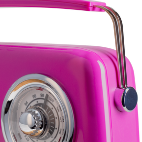 Retro radio with Bluetooth speaker Vintage Cuisine - summer colors - glossy