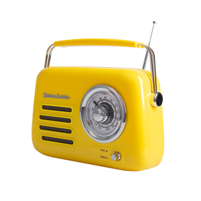 Retro radio with Bluetooth speaker Vintage Cuisine - summer colors - glossy