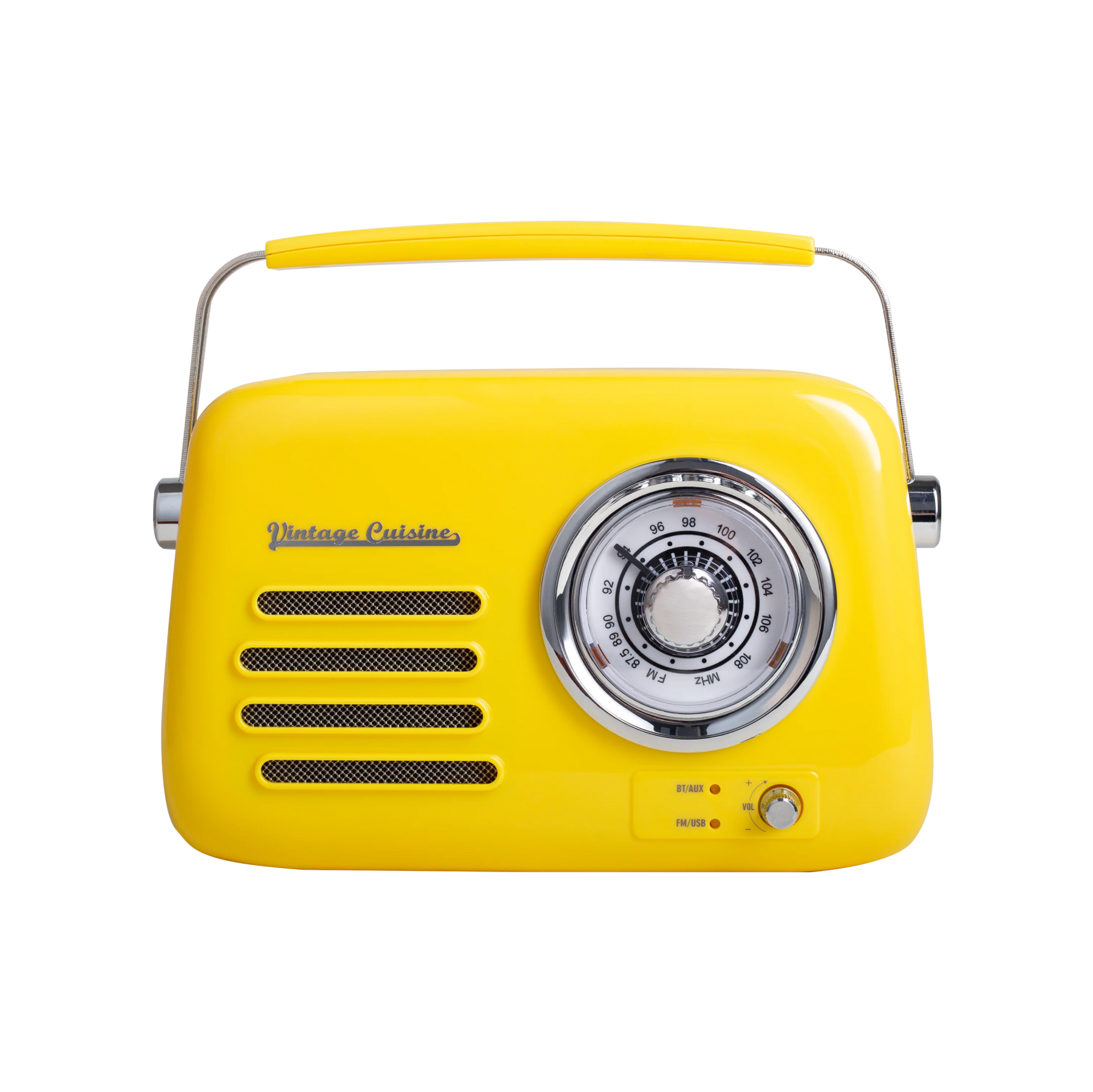 Retro radio with Bluetooth speaker Vintage Cuisine - summer colors - glossy