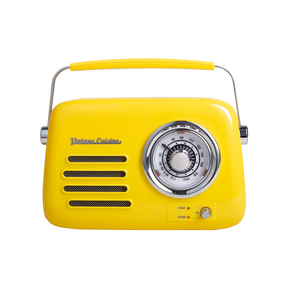 Retro radio with Bluetooth speaker Vintage Cuisine - summer colors - glossy