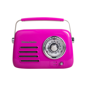 Retro radio with Bluetooth speaker Vintage Cuisine - summer colors - glossy