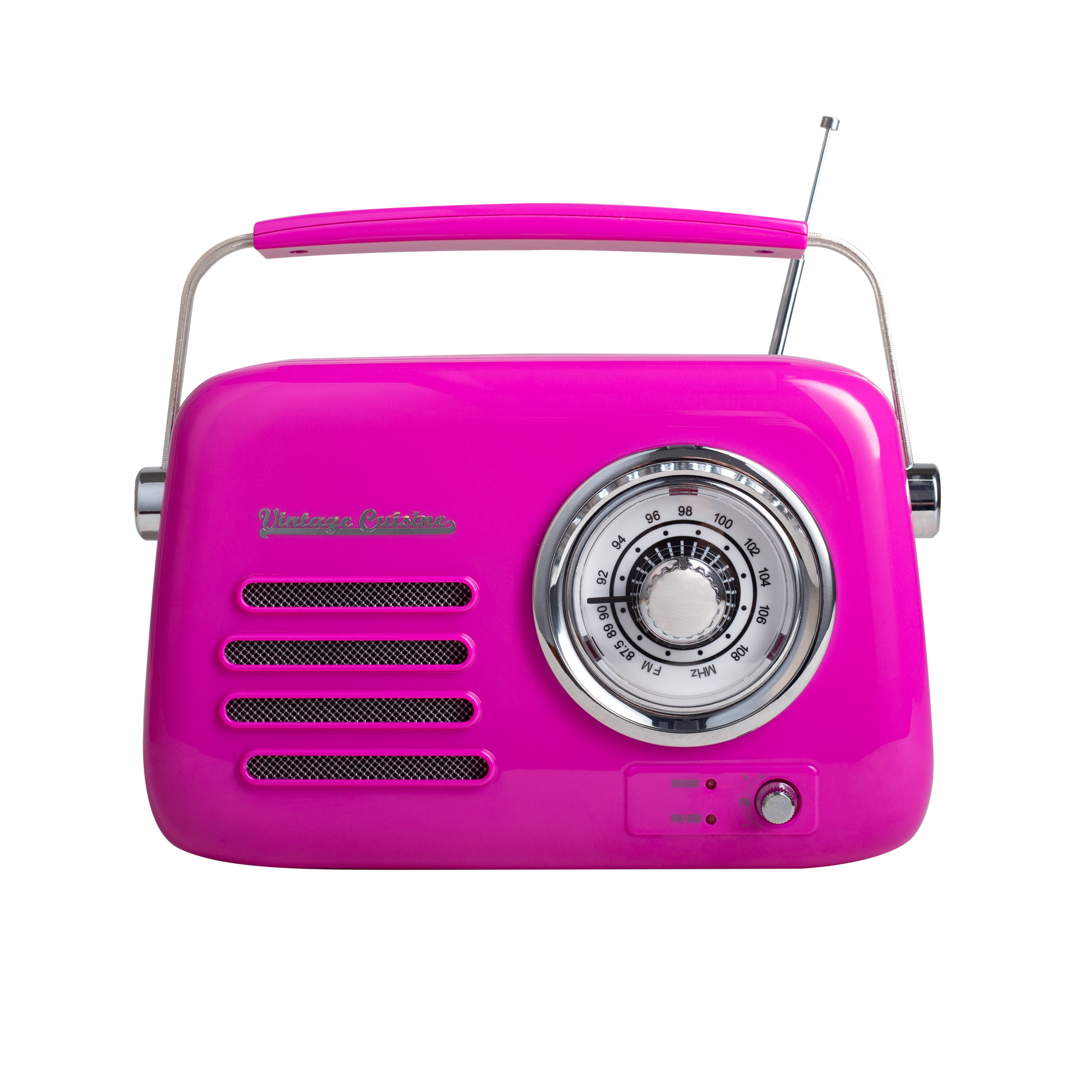 Retro radio with Bluetooth speaker Vintage Cuisine - summer colors - glossy