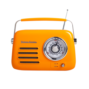 Retro radio with Bluetooth speaker Vintage Cuisine - summer colors - glossy