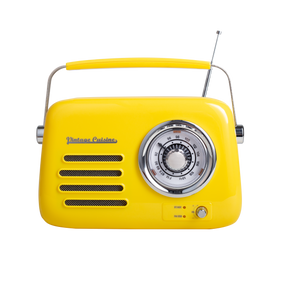 Retro radio with Bluetooth speaker Vintage Cuisine - summer colors - glossy