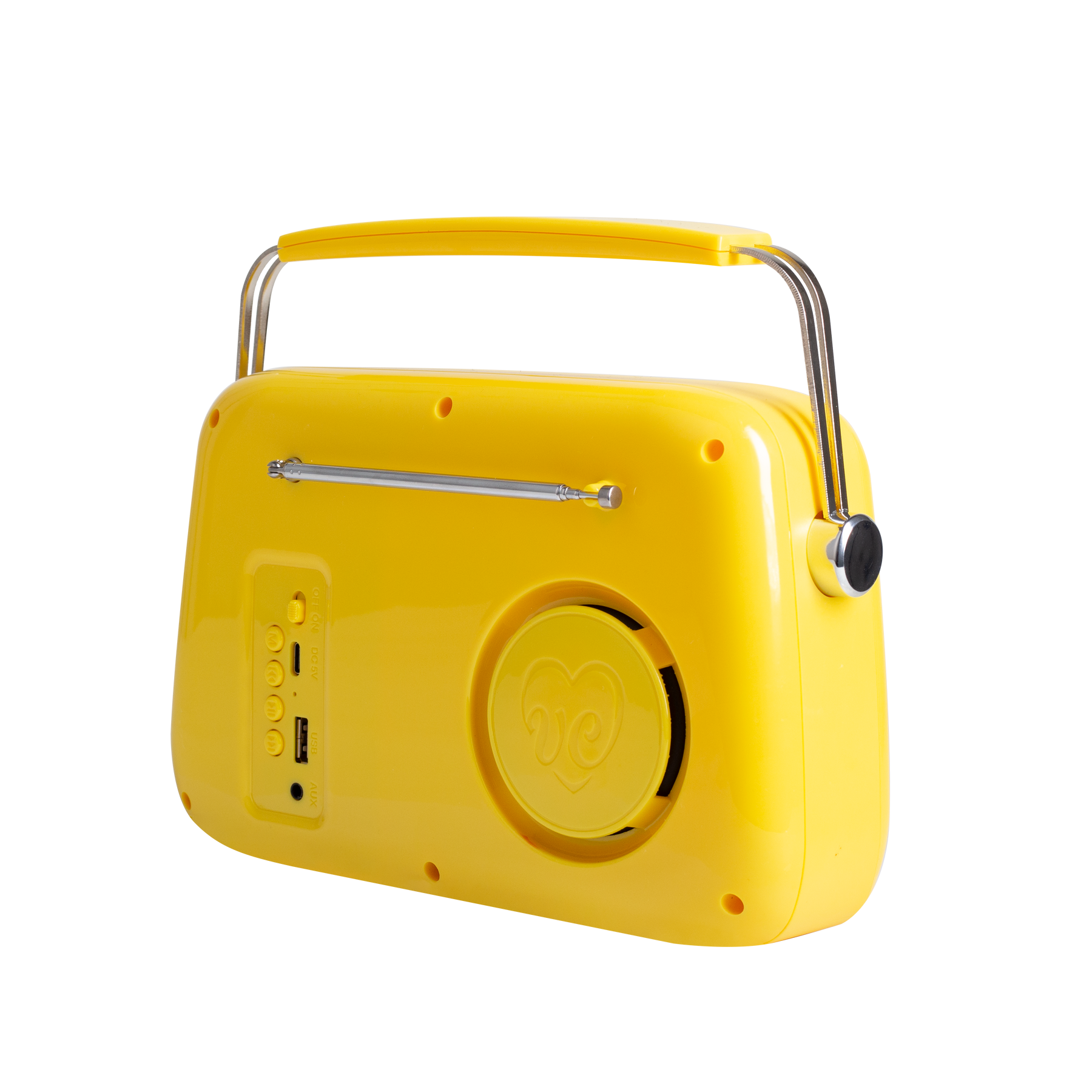 Retro radio with Bluetooth speaker Vintage Cuisine - summer colors - glossy